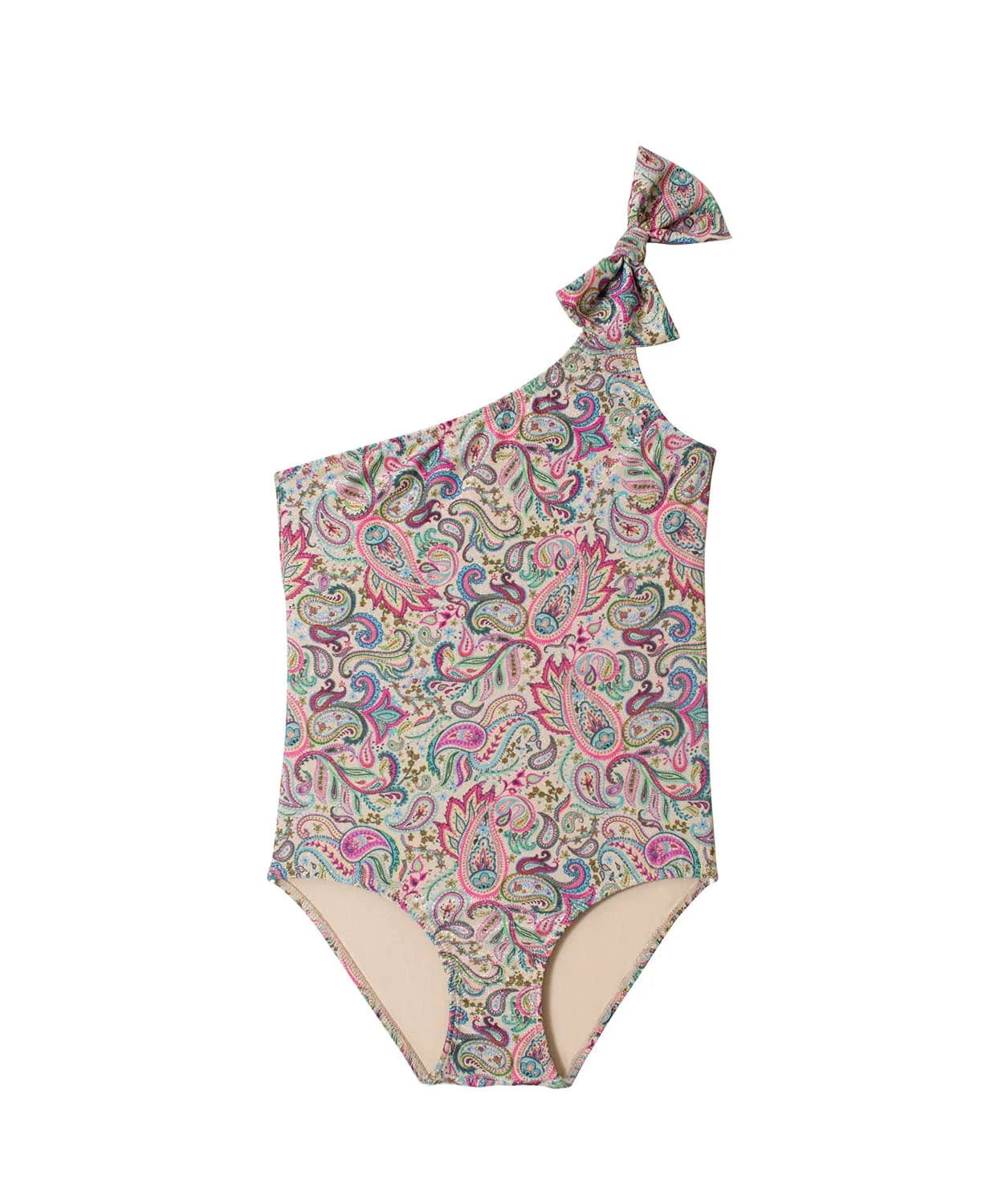 PQ One Shoulder Bow One Piece