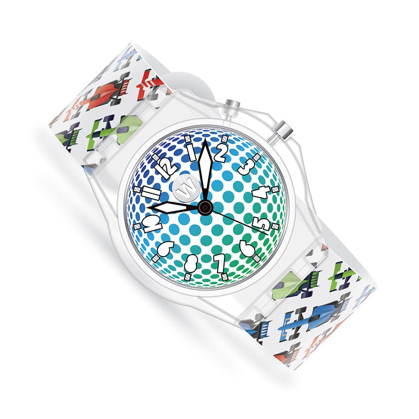 Race Cars LED Watch