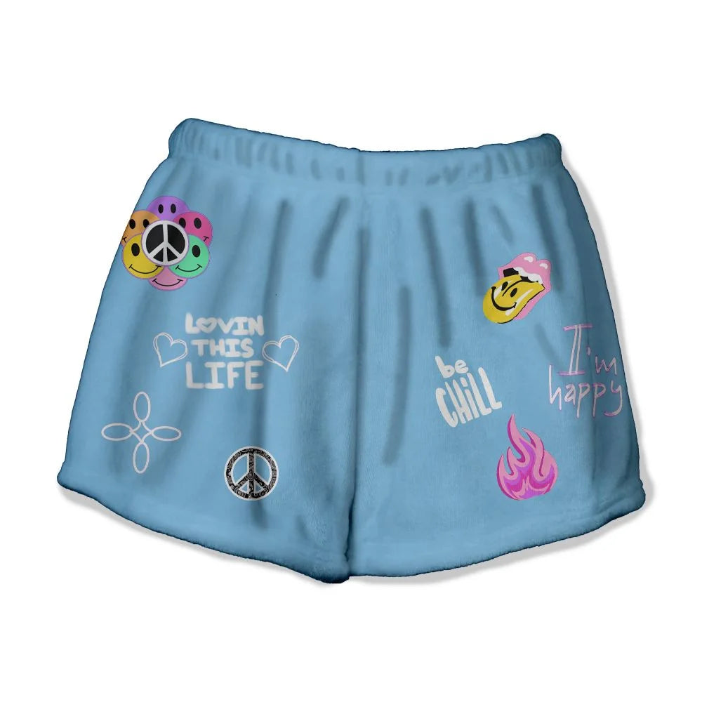 Fuzzy Lounge Shorts