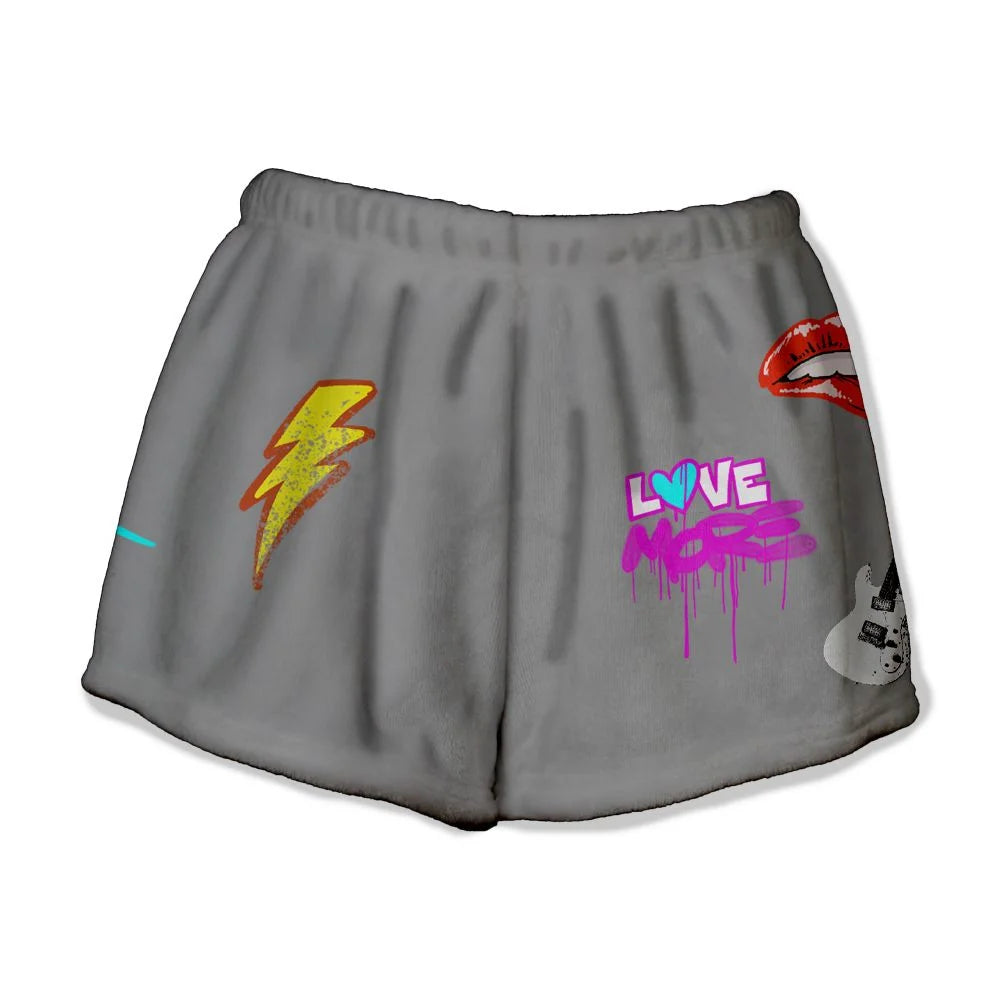 Fuzzy Lounge Shorts