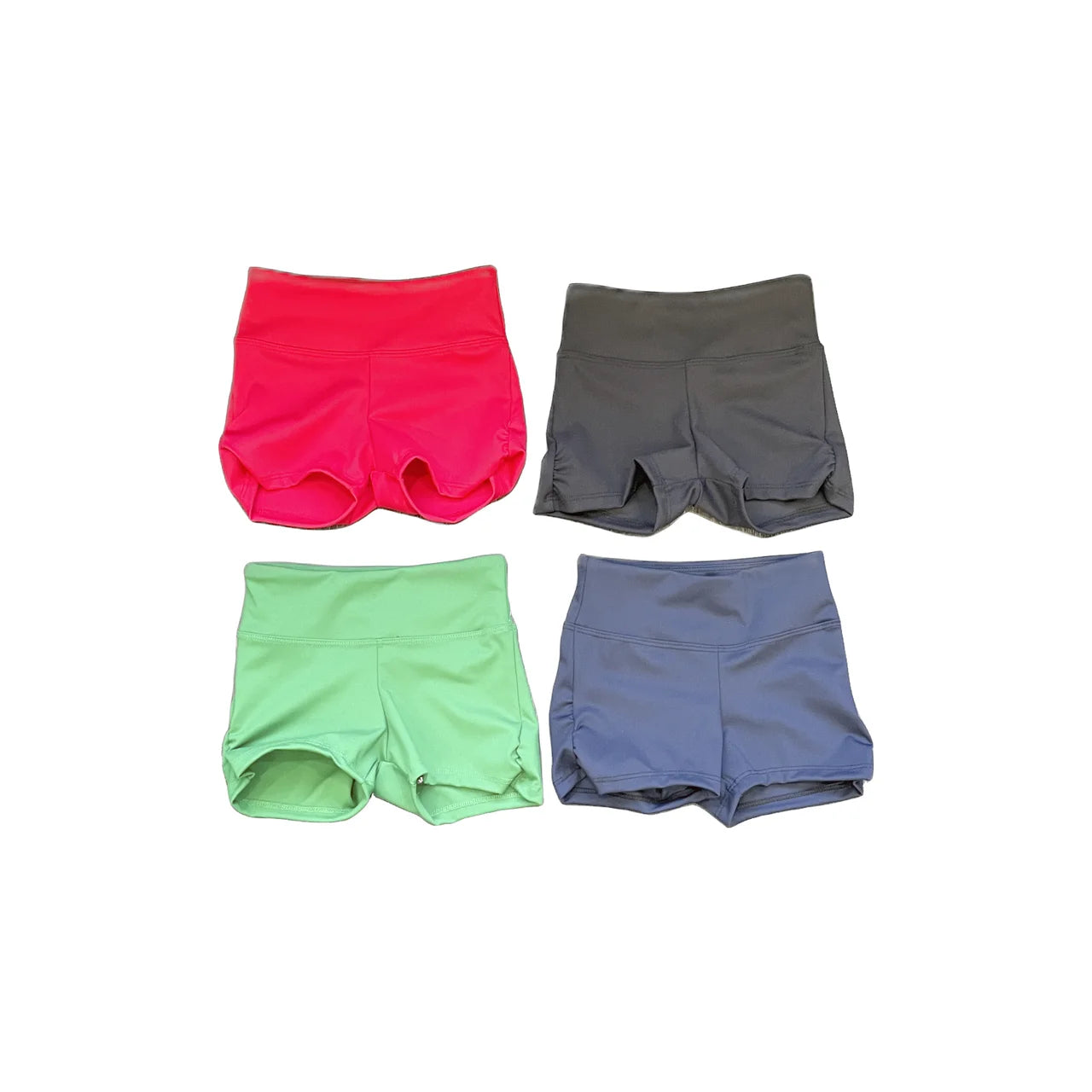 Ruched Bottom Bike Short
