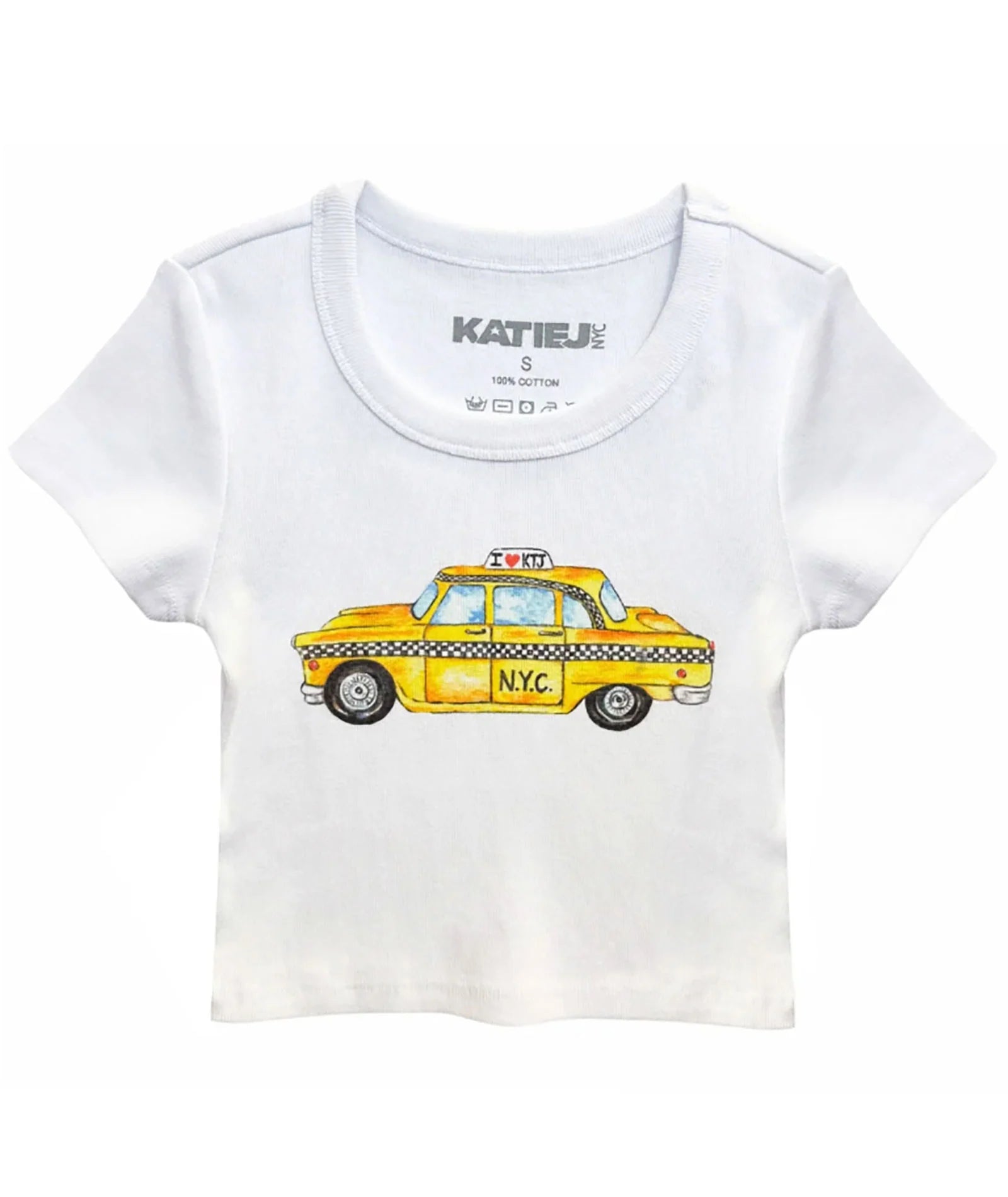 Katie J NY Taxi Graphic Tee
